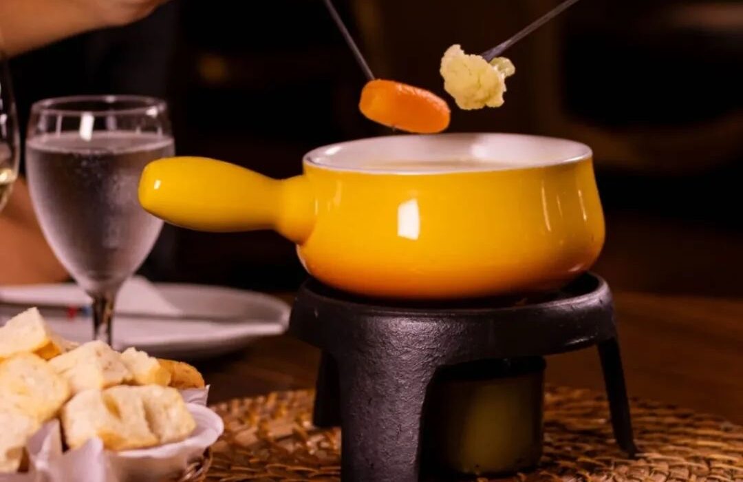 Fondue de Queijo, no Festival da Julieta de Serpa. Rio de janeiro