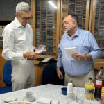 Entrevistas com Henrique Pinheiro e Angela Rocha para a Rádio Catedral. Rio de janeiro