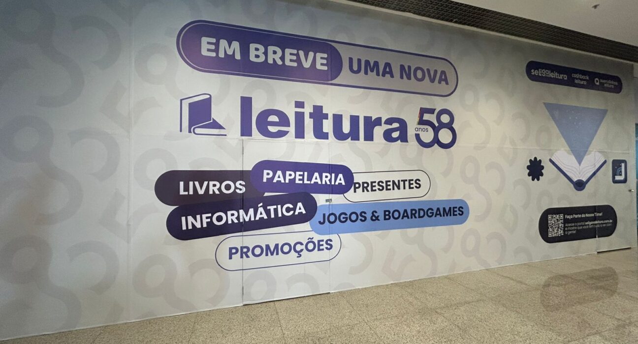 DF Plaza Shopping anuncia chegada da Livraria Leitura com espaço cultural e geek negócios
