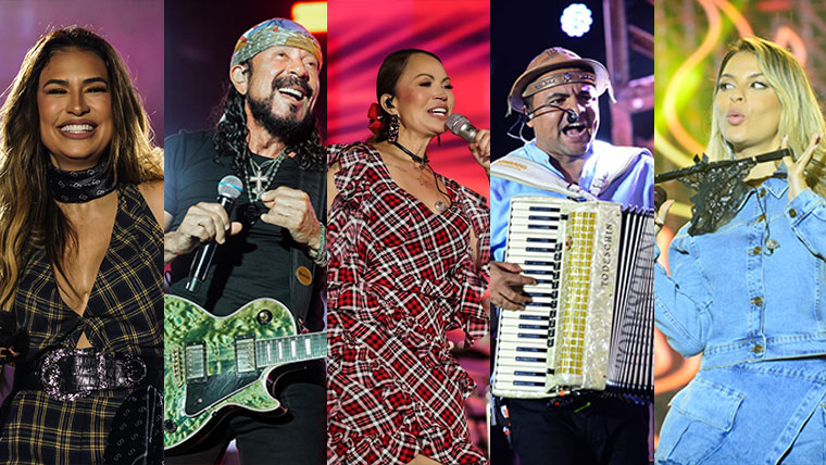 Em 06 dias de evento grandes nomes passaram no palco do Arraiá do Berimbau claudelopes70