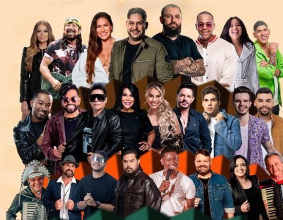 'Arraiá do Berimbau 2025' programação com os melhores da música do Brasil Geral