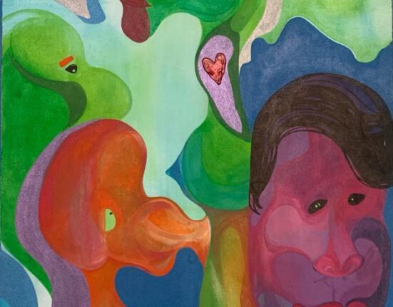 Exposição “Escuto o Gosto das Cores com os Olhos” propõe uma experiência sensorial entre desenho e pintura no Venâncio Cultural Gastronomia