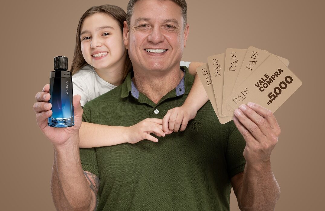 Pátio Brasil celebra o Dia dos Pais com presente, Malbec Bleu de O Boticário e sorteio de R$ 25 mil em vales-compras Geral