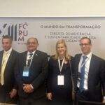 Palestra de Ana Tereza Basílio, no Fórum de Lisboa Rio de janeiro