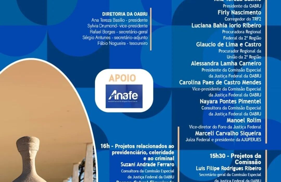 Posse da comissão especial da Justiça Federal Rio de janeiro