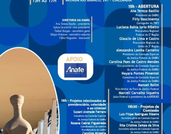 Posse da comissão especial da Justiça Federal Rio de janeiro