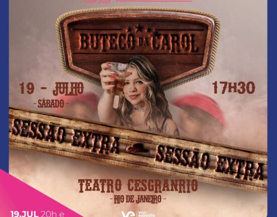 Boteco da Carol, no Teatro Cesgranrio Notícias