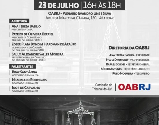 Posse da comissão do Tribunal do Júri Rio de janeiro