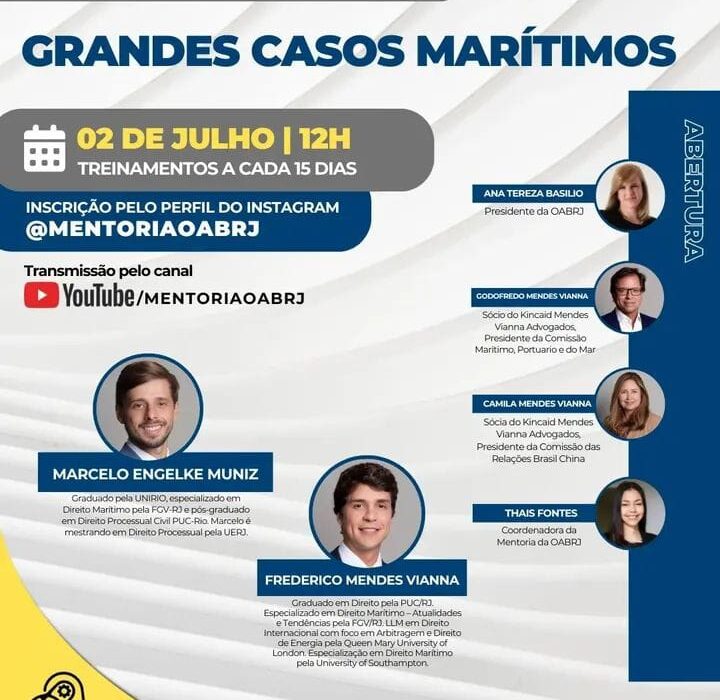 Treinamento Permanente em Direito Marítimo Rio de janeiro