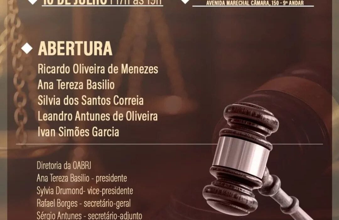 Posse da Comissão de Justiça do Trabalho Rio de janeiro