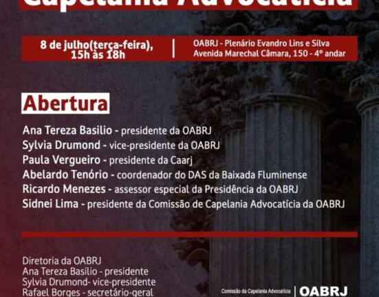 Posse da comissão de Capelania Advocatícia. Diversão