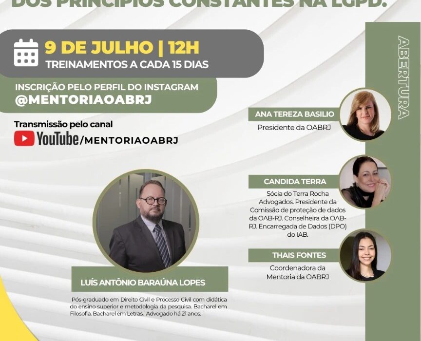 Treinamento Permanente em LGPD Rio de janeiro