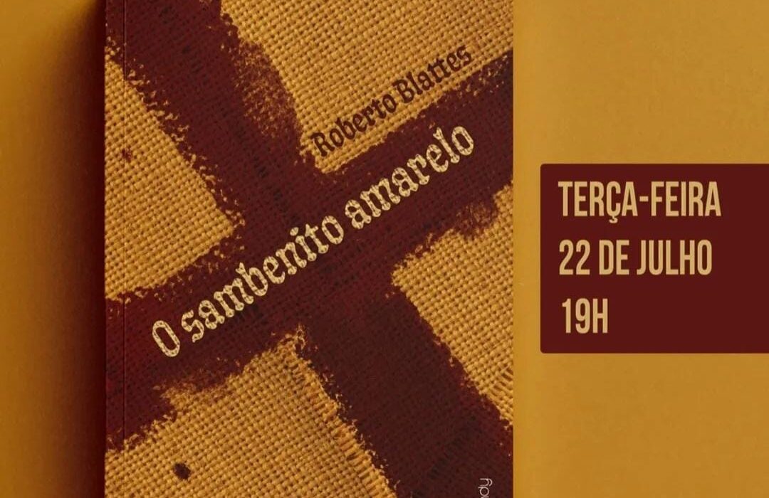 Roberto Blattes lança novo livro, no dia 22 de julho Rio de janeiro