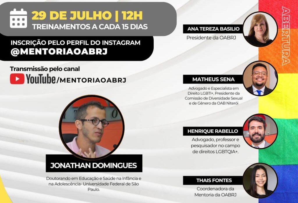 Treinamento Permanente em LGBTI + Rio de janeiro