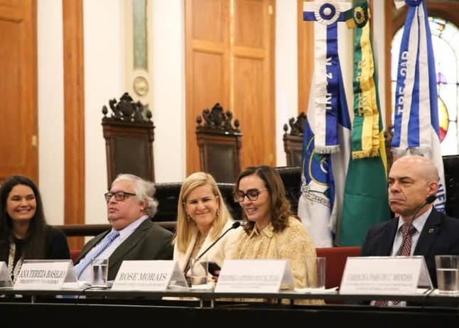 Posse, no Centro Cultural da Justiça Federal. Rio de janeiro