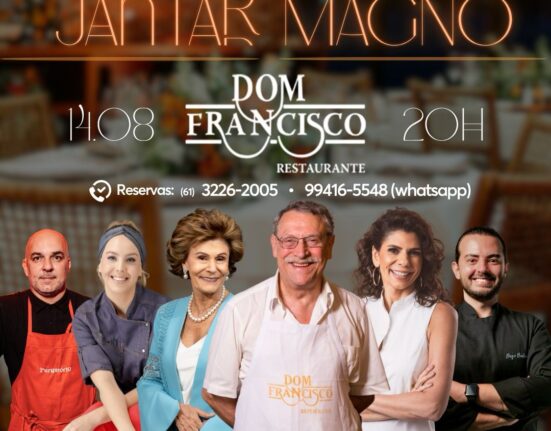  Jantar Magno: Dom Francisco ASBAC - Mesa ao vivo Brasília Cidadania