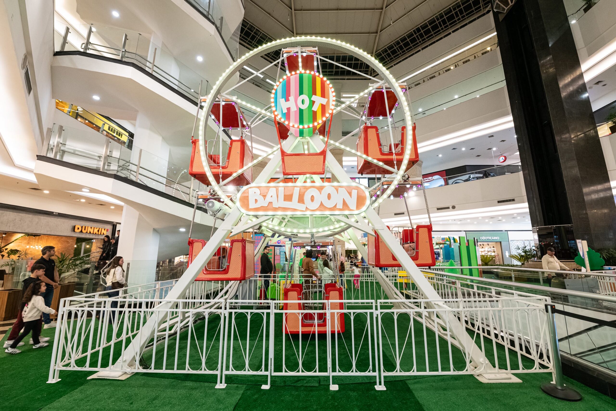 Pátio Brasil é parada obrigatória nas férias com parque indoor e experiências interativas Pátio Brasil