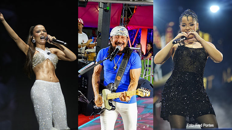 "Fortal 2025", Ivete, Bell Marques, Maiara & Maraísa e Banda Bandana embalaram o público Carnaval