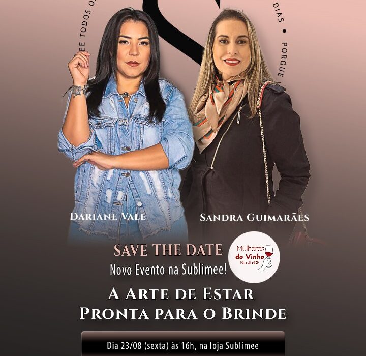 Convite: A arte de estar pronta para o brinde eventos