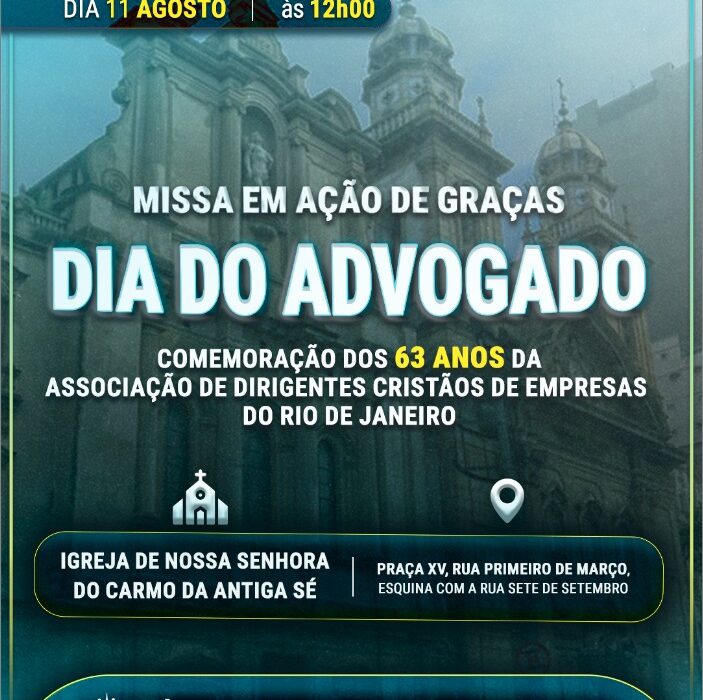 Missa em Ação de Graças Rio de janeiro