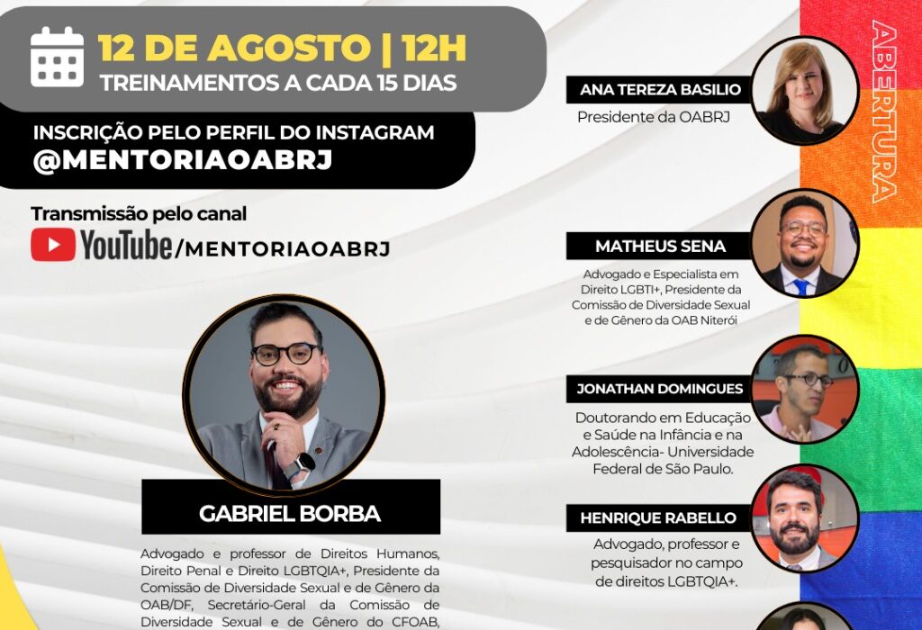 Treinamento Permanente em Direito LGBTI+ Rio de janeiro