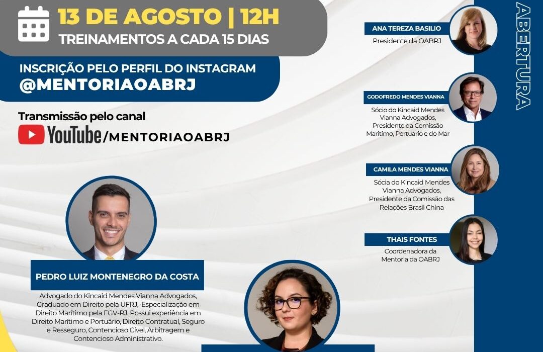 Treinamento Permanente em Direito Marítimo. Rio de janeiro