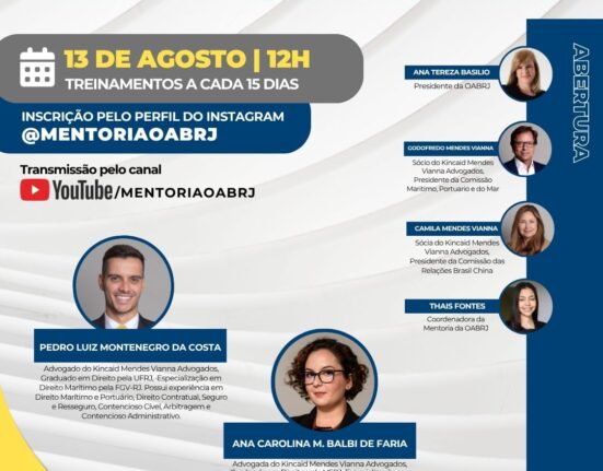 Treinamento Permanente em Direito Marítimo. Rio de janeiro