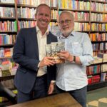 Ricardo Cappelli lança livro sobre o 8 de Janeiro, em Ipanema. Rio de janeiro