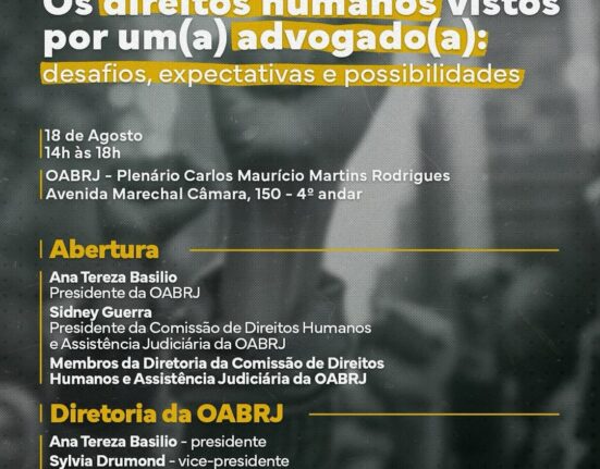 Lançamento na OAB-RJ Rio de janeiro