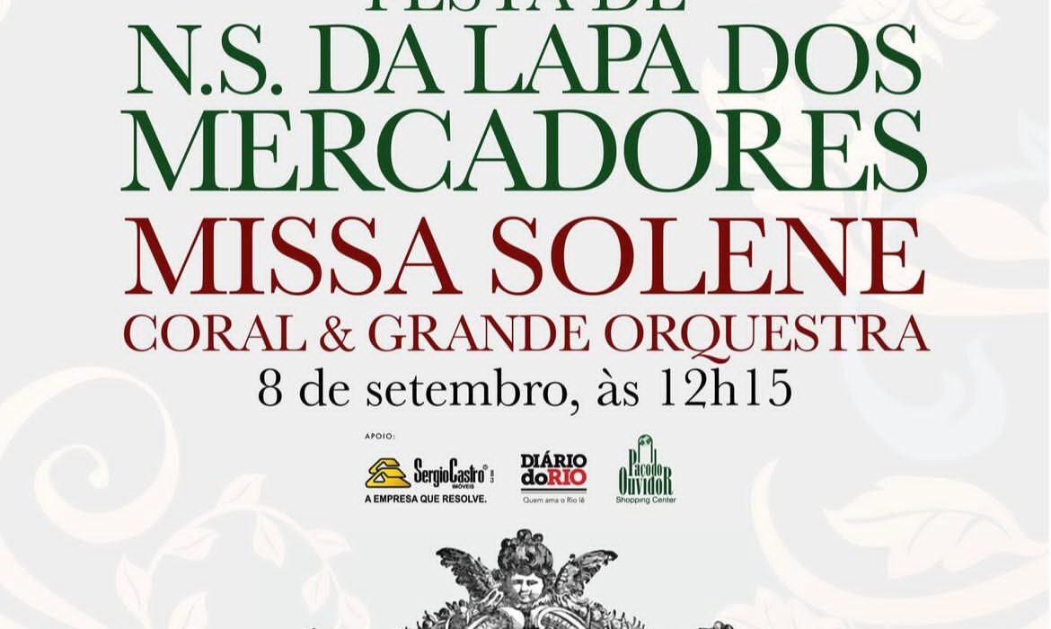 Festa da Lapa dos Mercadores Rio de janeiro