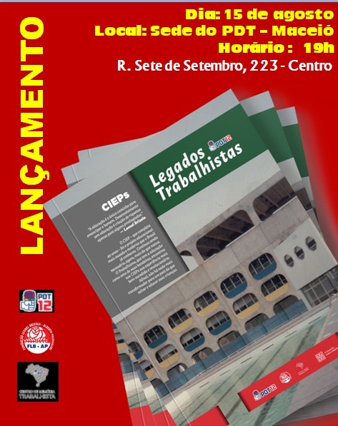 Cartilha sobre os CIEPs será lançada em Alagoas Rio de janeiro