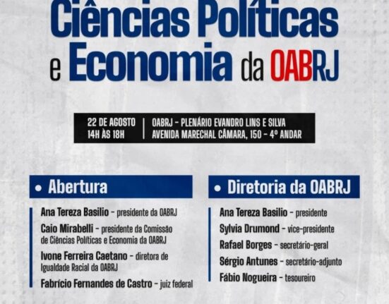 Posse da Comissão de Ciências Políticas e Economia da OAB-RJ Rio de janeiro