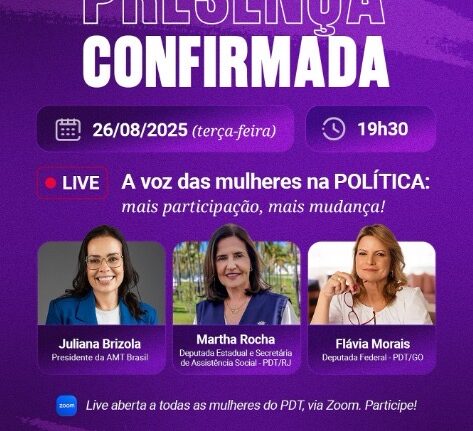 A voz das mulheres na política Rio de janeiro