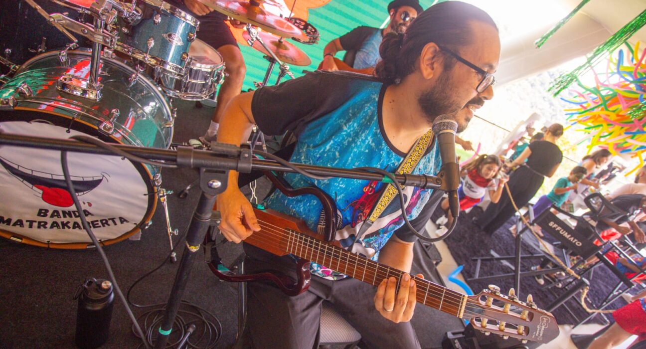 Música para brincar e aprender com Matraka Aberta no Boulevard Kids Diversão