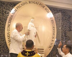 Após Totus Tuus, imagem de Nossa Senhora das Graças é acolhida para sempre em paróquia de Goiânia Eventos