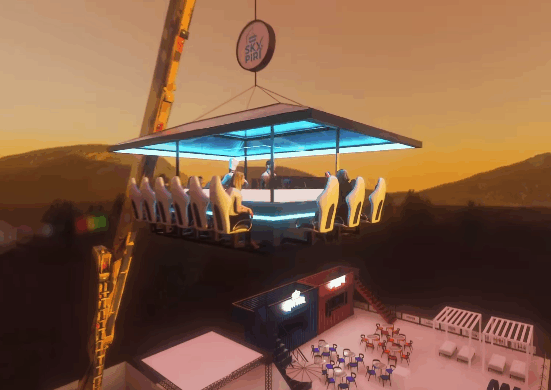 Sky Piri inaugura primeiro gastrobar nas alturas do Centro-Oeste neste sábado, 23 de agosto, no Piri Lounge Rio de janeiro