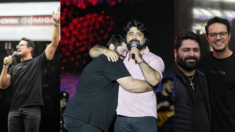 'Ore Comigo' reúne milhares de pessoas na Arena MRV e arrecada 30 toneladas de alimentos Religião