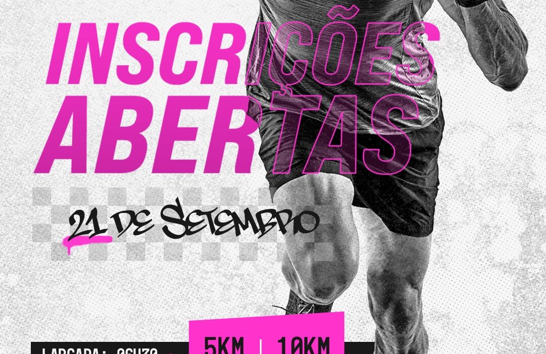 Estão abertas as inscrições para a prova Largue o Cigarro Correndo Esporte