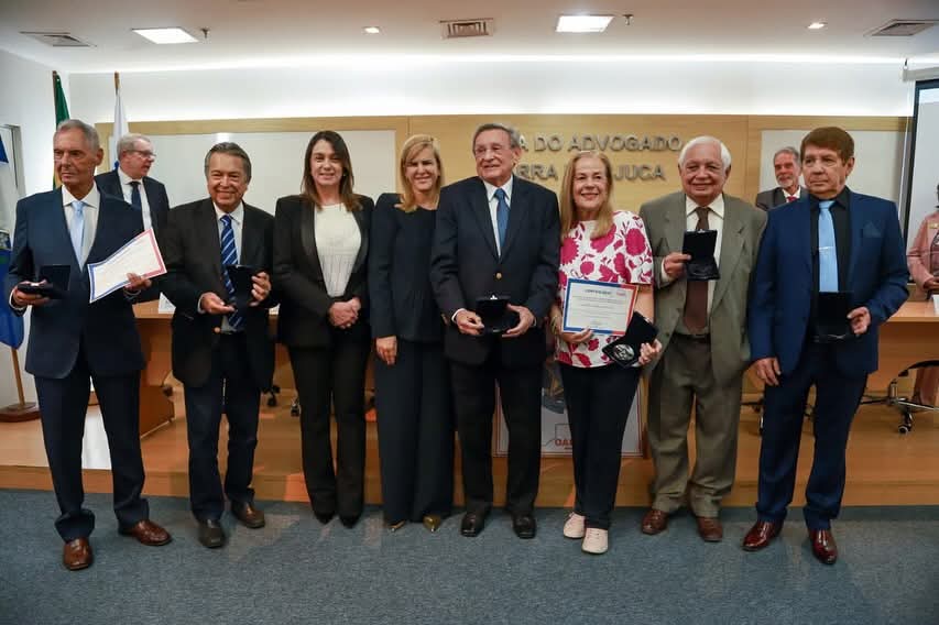 Medalha Sobral Pinto, na OAB da Barra Rio de janeiro