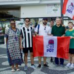 Brizolistas participam de manifestação na Avenida Atlântica contra a Pec da Blindagem e da anistia aos golpistas de 8 de janeiro Rio de janeiro