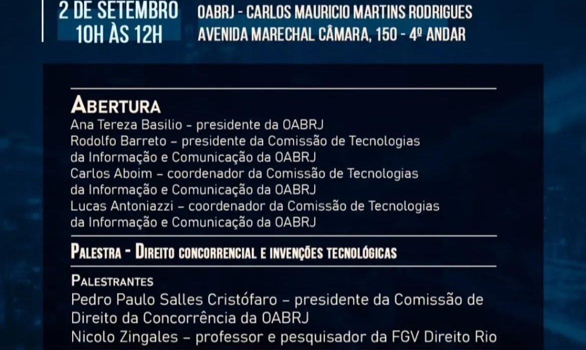 Posse da Comissão de Tecnologias da Informação e Comunicação Rio de janeiro