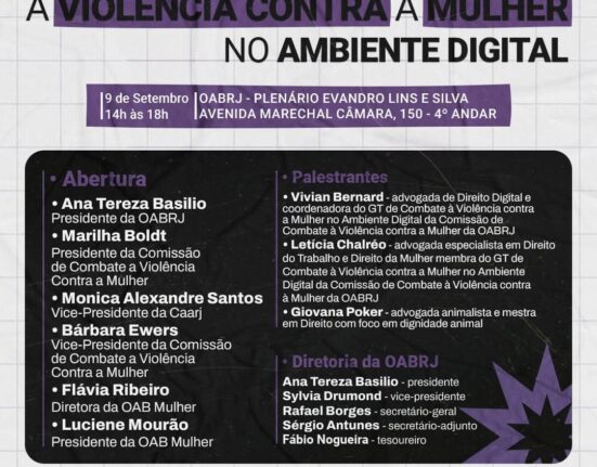 A violência contra a mulher no ambiente digital Eventos