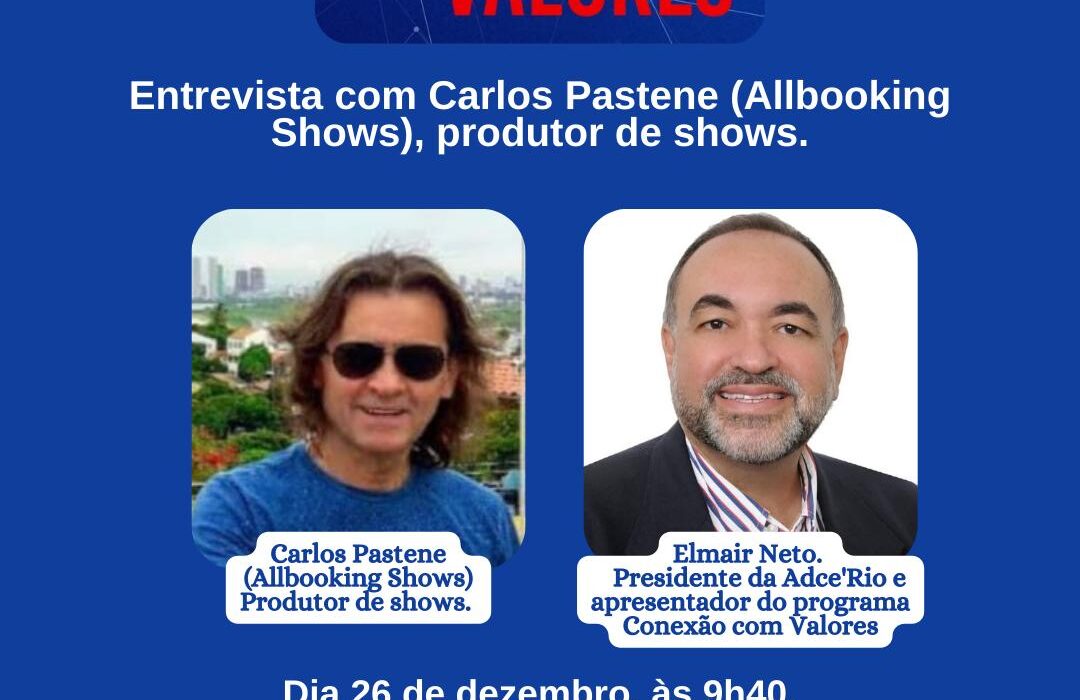 Produtor da banda chilena Black Dog The Led-Zeppelin Experience, na Rádio Catedral Rio de janeiro