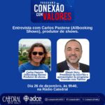 Produtor da banda chilena Black Dog The Led-Zeppelin Experience, na Rádio Catedral Rio de janeiro