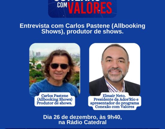 Produtor da banda chilena Black Dog The Led-Zeppelin Experience, na Rádio Catedral Diversão