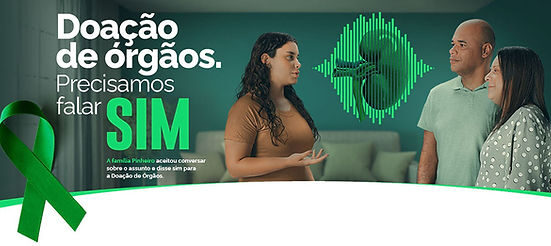 Campanha Nacional de Incentivo à Doação de Órgãos e Tecidos 2025 Saúde
