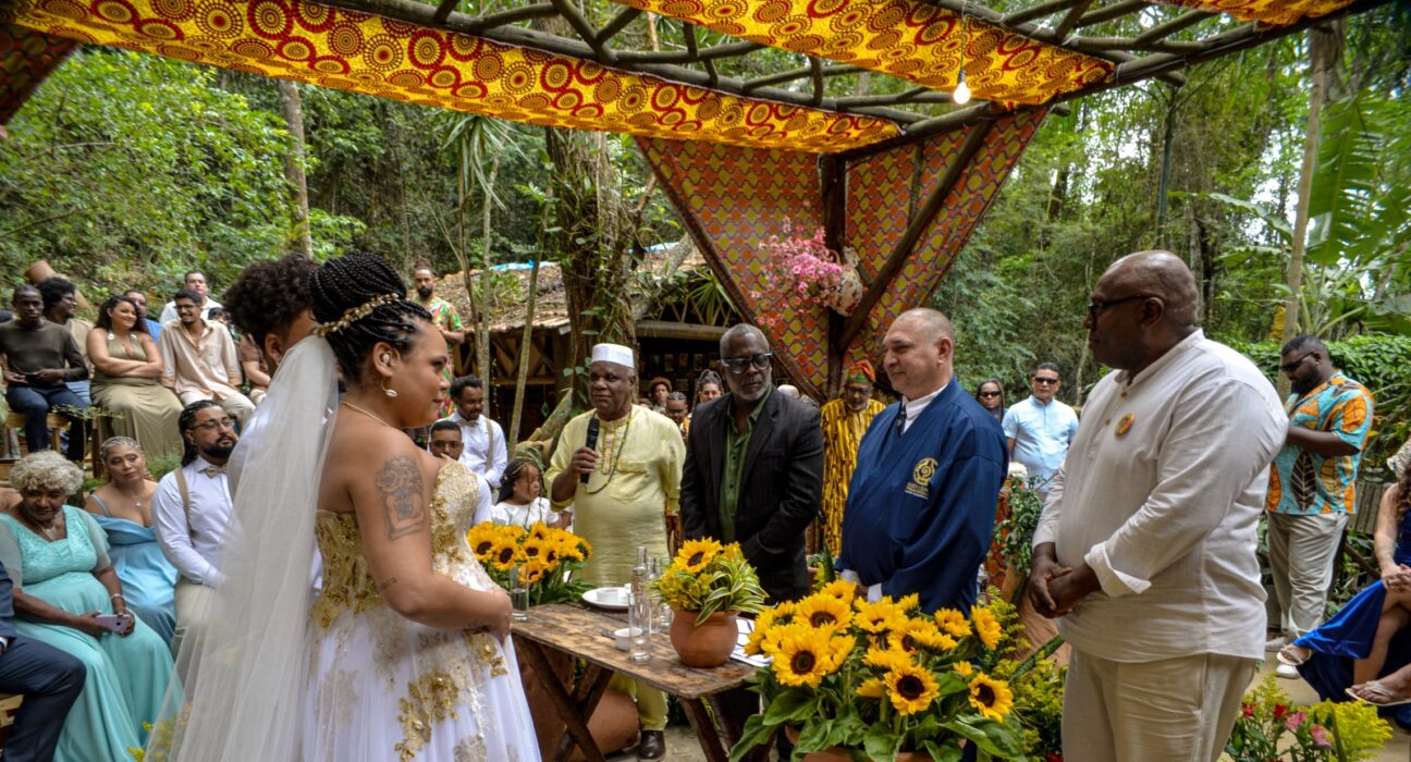 Um casamento histórico no Quilombo do Grotão Colunismo Social