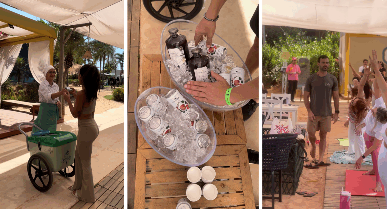 Embaixada da Itália e R2 reúnem convidadas para experiência wellness no Na Praia Beleza