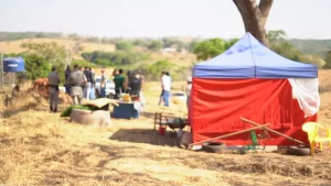 Operação Lote Legal fecha loteamento clandestino, apreende materiais de construção e corta energia em Caldazinha Fala Prefeito