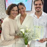 O casamento civil de Maria Gueiros e Victor D' Alver Rio de janeiro